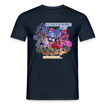 Allerheiligenkirmes T Shirt - Männer T-Shirt - Navy - Vorne - AI Model Male 178 light (178cm)