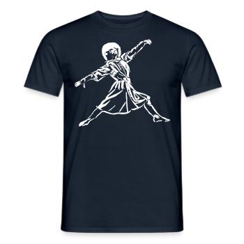 Lezginka Djigit - Men's T-Shirt - navy - Front - AI Model Male 178 light (178cm)