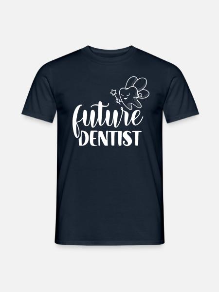 Future dentist dentistry dental assistant - Men's T-Shirt - navy