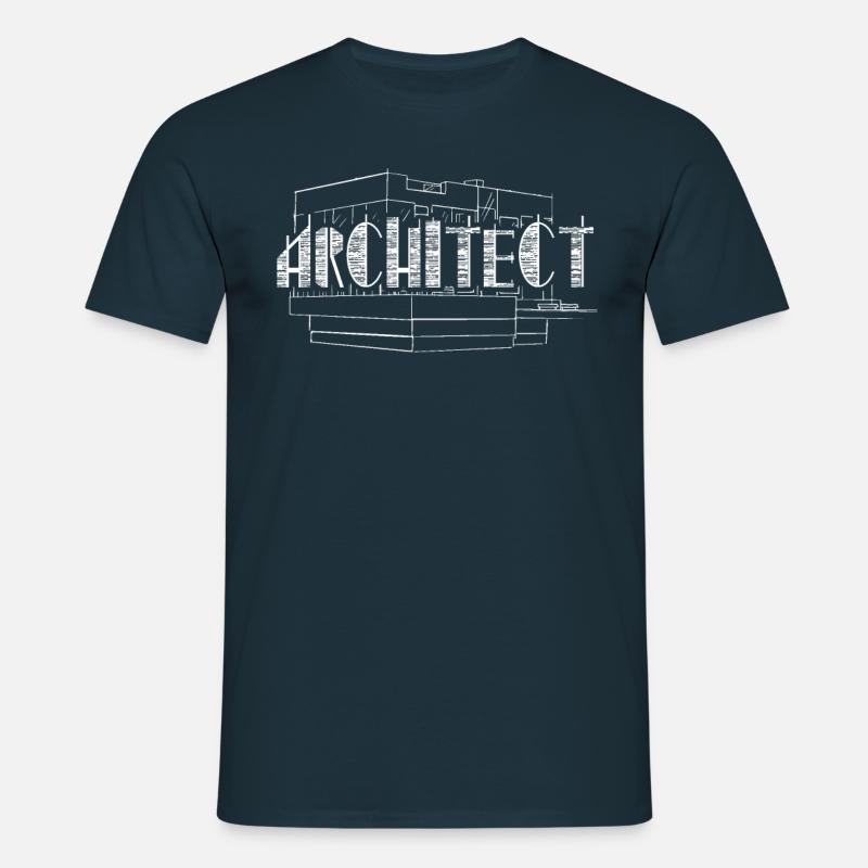 Architecte architecte architecture Architecte - T-shirt Homme - marine