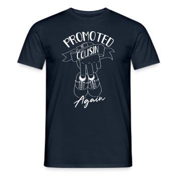 Wieder Zum Cousin Befördert Vetter Cousine - Männer T-Shirt - Navy - Vorne - AI Model Male 178 light (178cm)