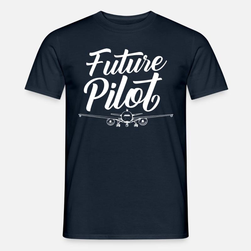 Future Pilot Pilot - Men’s T-shirt - navy