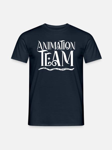 Animationsteam Animation Team Animateur Beruf - Männer T-Shirt - Navy