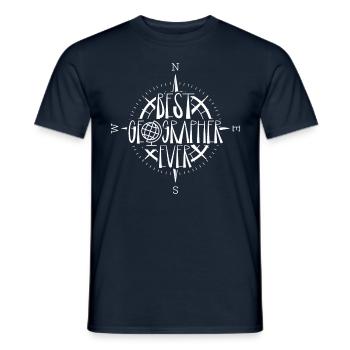 Bester Geograph Aller Zeiten Geographie Beruf - Männer T-Shirt - Navy - Vorne - AI Model Male 178 light (178cm)