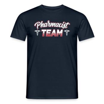 Apotheke Team Pharmazeut Apotheker Pharmazie - Männer T-Shirt - Navy - Vorne - AI Model Male 178 light (178cm)