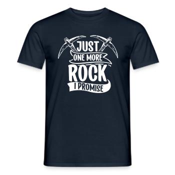 Only One Stone Promised Geology Geology - Men's T-Shirt - navy - Front - AI Model Male 178 light (178cm)