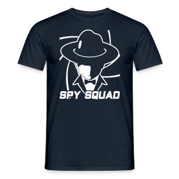 Spionage Team Spion Privatdetektiv Privat - Männer T-Shirt - Navy - Vorne - AI Model Male 178 light (178cm)
