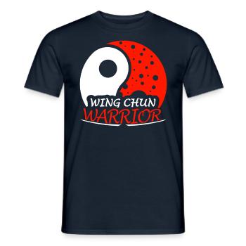 Wing Chun Warrior Trainer Martial Arts Martial Arts - Men's T-Shirt - navy - Front - AI Model Male 178 light (178cm)