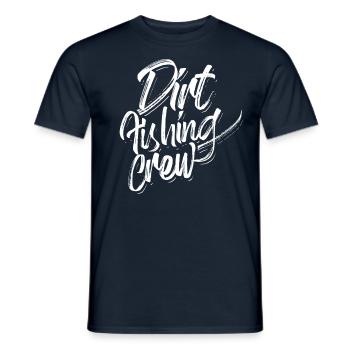 Dirt Fishing Mannschaft Metal Detecting - Männer T-Shirt - Navy - Vorne - AI Model Male 178 light (178cm)