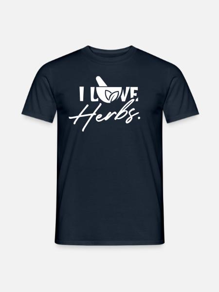 Ik hou van kruidenkruid kruidenkruid - Heren T-shirt - navy