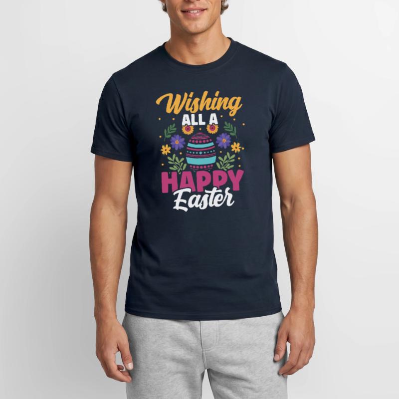 Wish everyone a Happy Easter Easter Easter Easter Men’s T-shirt