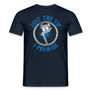 Nur Die Spitze Versprochen Tätowieren Tätowierer - Männer T-Shirt - Navy - Vorne - AI Model Male 178 light (178cm)