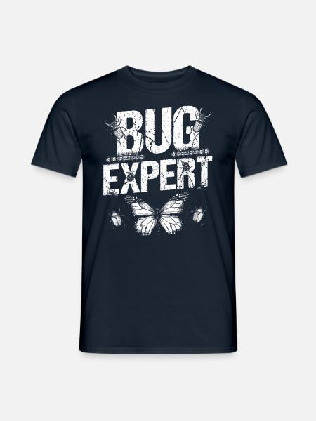 Insect Expert Entomologist Entomology Profession - Men's T-Shirt - navy