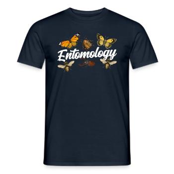 Entomologie Team Entomologe Insekten Beruf - Männer T-Shirt - Navy - Vorne - AI Model Male 178 light (178cm)