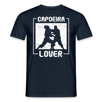 Capoeira Liebhaber Brasilianisch Hobby Kampfsport - Männer T-Shirt - Navy - Vorne - AI Model Male 178 light (178cm)