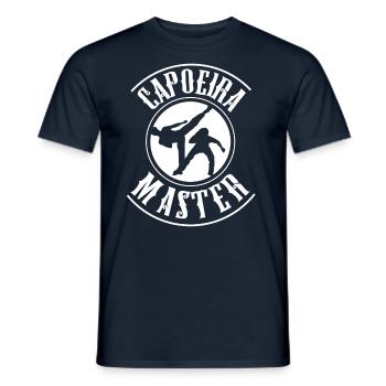 Capoeira Master Hobby Brazilian Martial Arts - Men's T-Shirt - navy - Front - AI Model Male 178 light (178cm)
