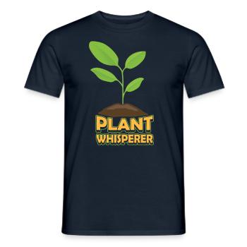 Plants Whisperer Gardener Plant Garden - Men's T-Shirt - navy - Front - AI Model Male 178 light (178cm)