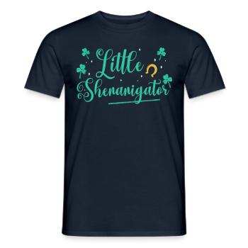 Little Schenanigator Irlandais Irlandais Irlande Gaélique - T-shirt homme - marine - Devant - AI Model Male 178 light (178cm)