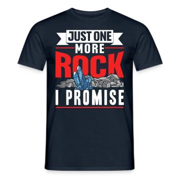 Only One Stone Promised Geology Geology - Men's T-Shirt - navy - Front - AI Model Male 178 light (178cm)