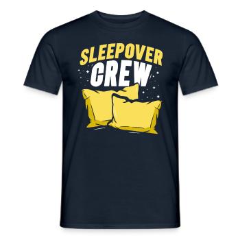 Nuit en équipe Nuitée - T-shirt homme - marine - Devant - AI Model Male 178 light (178cm)