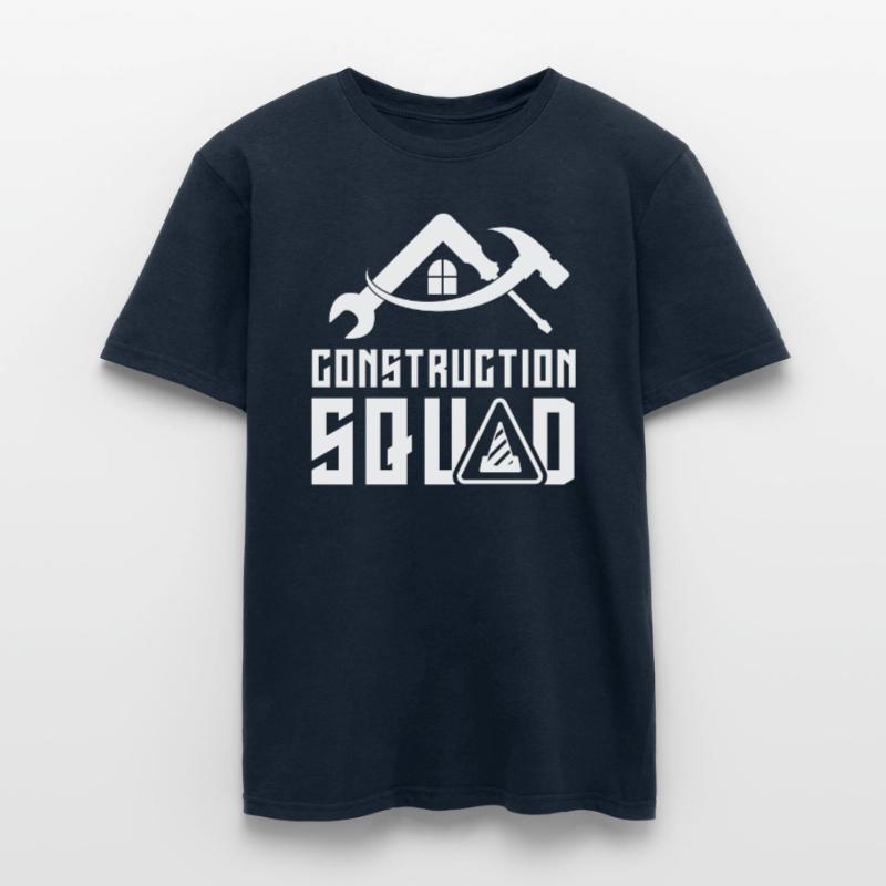 Construction team Teamwork Construction Team Construction site Construction workers Men's T-Shirt