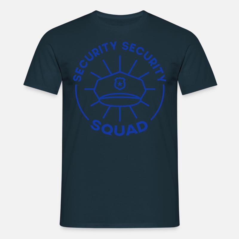 Security Command Bouncer Security Security - Men's T-Shirt - navy