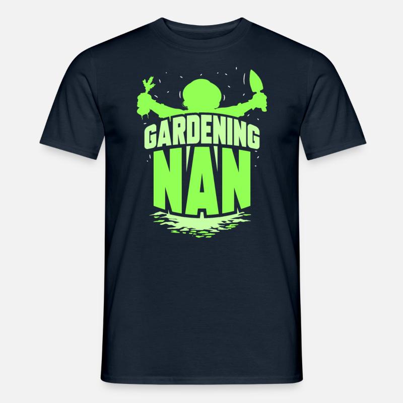 Gartenarbeit Großmutter Garten Oma Gärtnerin - Männer T-Shirt - Navy