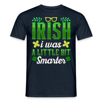 St Patrick's Day Gaelic Irish Irish - Men's T-Shirt - navy - Front - AI Model Male 178 light (178cm)