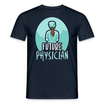 Futur Médecin Profession Médecin Médecine Médicale - T-shirt homme - marine - Devant - AI Model Male 178 light (178cm)