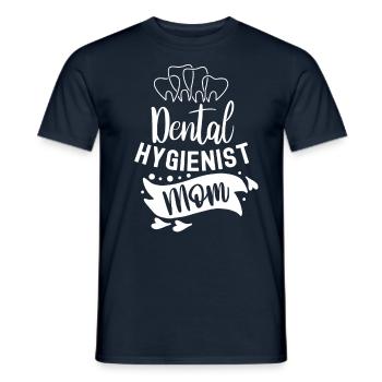 Hygiéniste dentaire Mama Hygiéniste dentaire Dentiste - T-shirt homme - marine - Devant - AI Model Male 178 light (178cm)