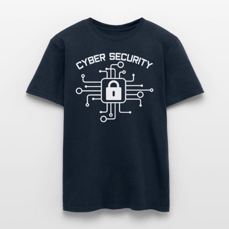 Cyber Security Cybersecurity IT Security Hack Men's T-Shirt