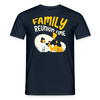 Familientreffen Team Familie Süß - Männer T-Shirt - Navy - Vorne - AI Model Male 178 light (178cm)