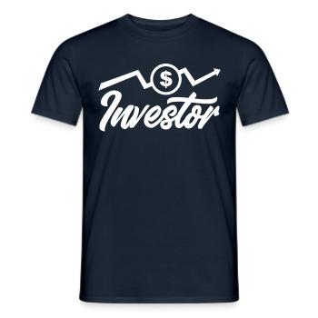Anleger Anlegen Investor Finanzier Investieren - Männer T-Shirt - Navy - Vorne - AI Model Male 178 light (178cm)