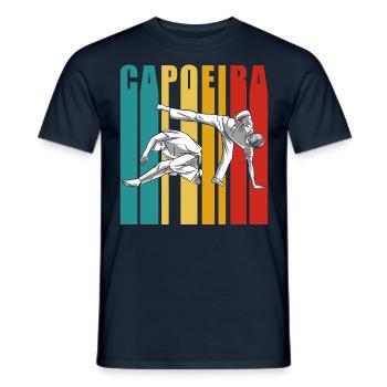 Entraînement de Capoeira Arts Martiaux Brésiliens Hobby - T-shirt homme - marine - Devant - AI Model Male 178 light (178cm)