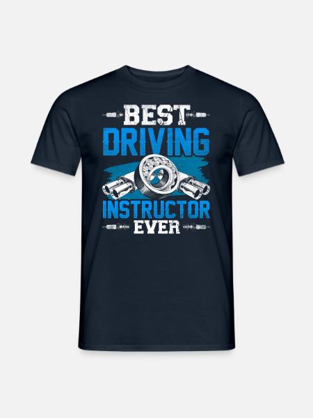 Bester Fahrlehrer Aller Zeiten Beruf Fahrschule - Mænd T-shirt - marineblå