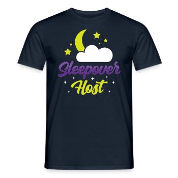 Hôtes d’une nuit Nuitée - T-shirt homme - marine - Devant - AI Model Male 178 light (178cm)