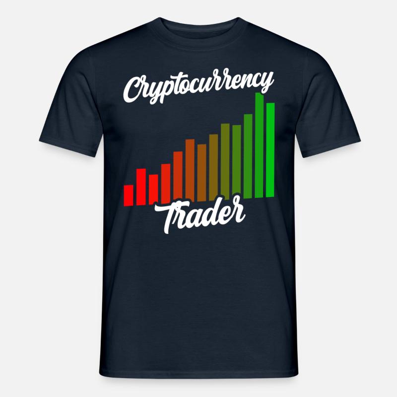 Cryptocurrency Traders Crypto Crypto Trader - Men's T-Shirt - navy