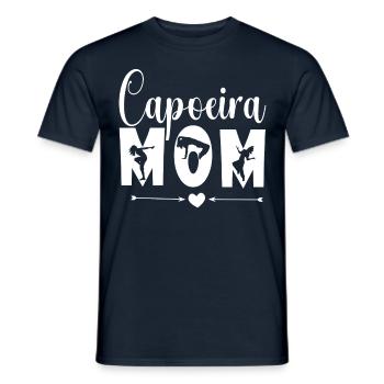 Capoeira Mère Arts Martiaux Brésilien Hobby - T-shirt homme - marine - Devant - AI Model Male 178 light (178cm)