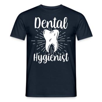 Dental Hygienists Dentist Dental Hygiene Team - Men's T-Shirt - navy - Front - AI Model Male 178 light (178cm)