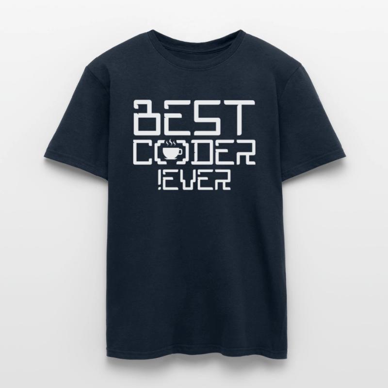 Bester Programmierer Überhaupt Code Coding Coder Männer T-Shirt