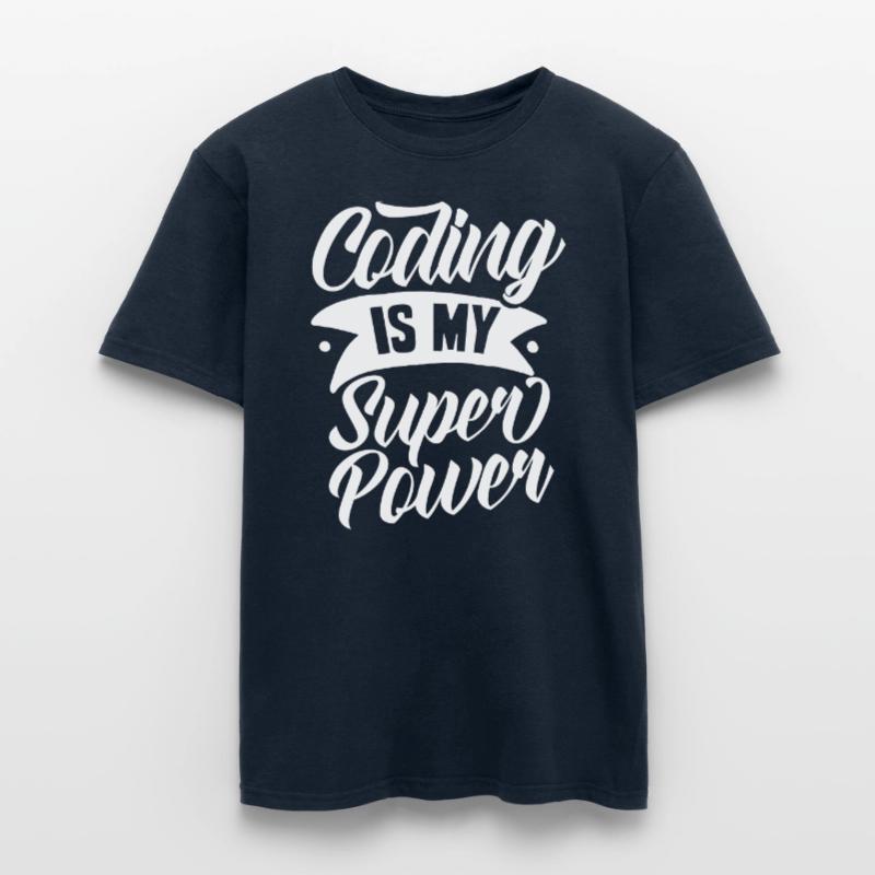 Le codage est mon programmeur de codeur super-puissant T-shirt homme