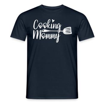Cooking Mommy Cook Mom Mother Cook Cooking - Men's T-Shirt - navy - Front - AI Model Male 178 light (178cm)