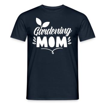 Garten Mama Gartenbau Gärtnerin Mutter - Männer T-Shirt - Navy - Vorne - AI Model Male 178 light (178cm)
