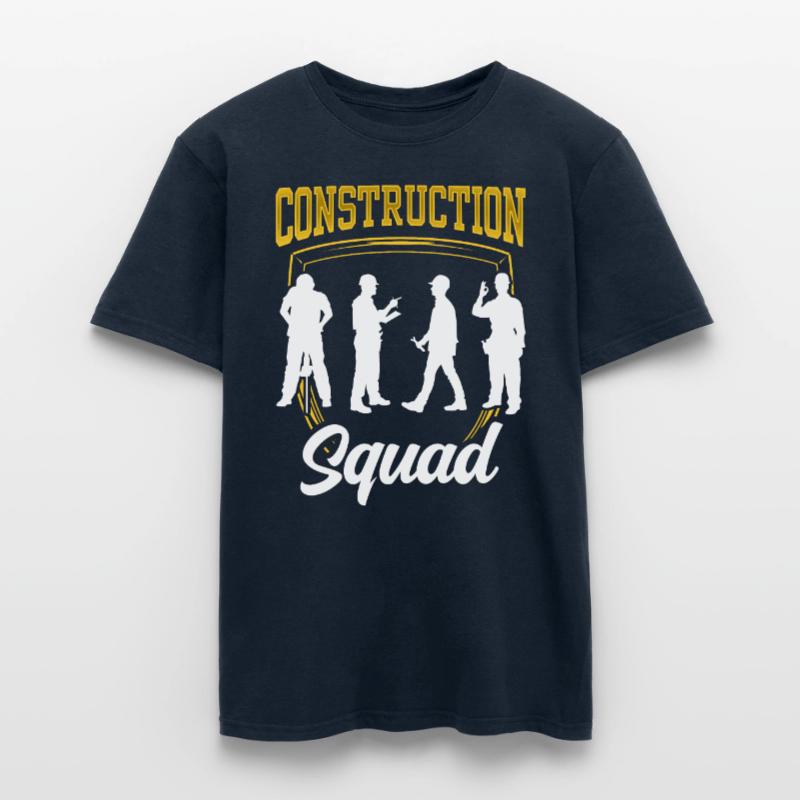 Construction team Teamwork Construction site Construction worker Construction team Men's T-Shirt
