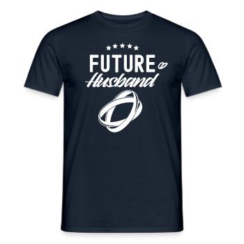 Zukünftiger Ehemann Braut Party Hochzeit Bräute - Männer T-Shirt - Navy - Vorne - AI Model Male 178 light (178cm)