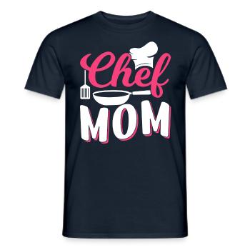 Cook Mama Cook Cooking Mother - Men's T-Shirt - navy - Front - AI Model Male 178 light (178cm)