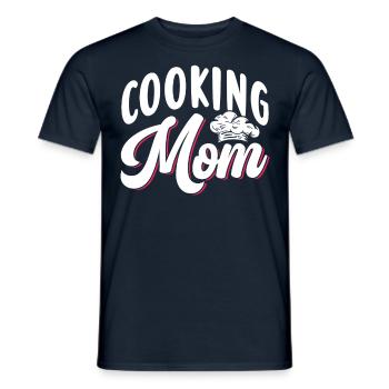 Cuisiner Maman Mère Cuisinière Cuisiner Cuisiner - T-shirt homme - marine - Devant - AI Model Male 178 light (178cm)