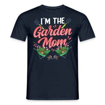 Je suis La Maman Jardin Mère Horticulture Jardinier - T-shirt homme - marine - Devant - AI Model Male 178 light (178cm)