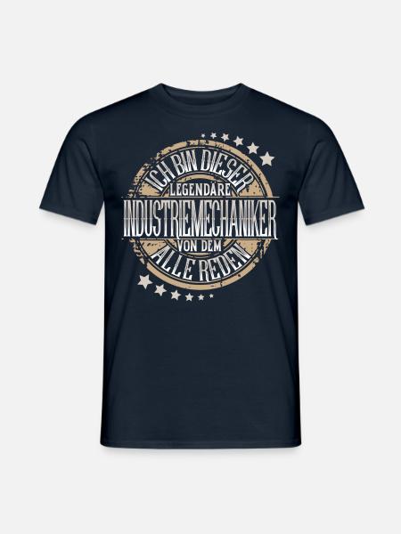 Industriemechaniker - Männer T-Shirt - Navy