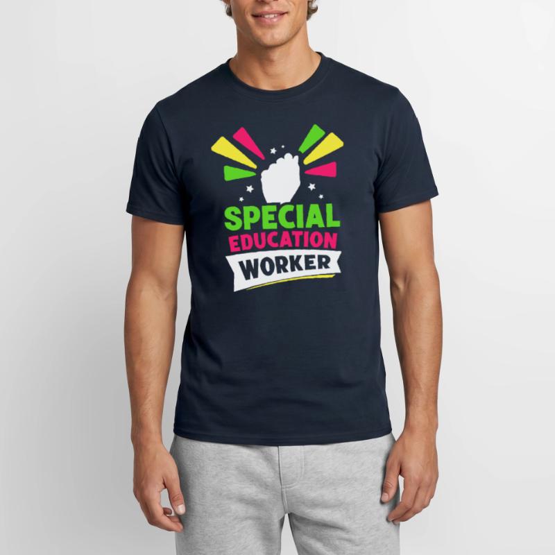 Travailleurs de l’enfance en difficulté Enseignants de l’enfance en difficulté T-shirt homme